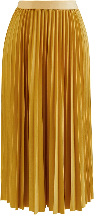 skirt Simplicity Pleated Midi Skirt Chicwish $36.9