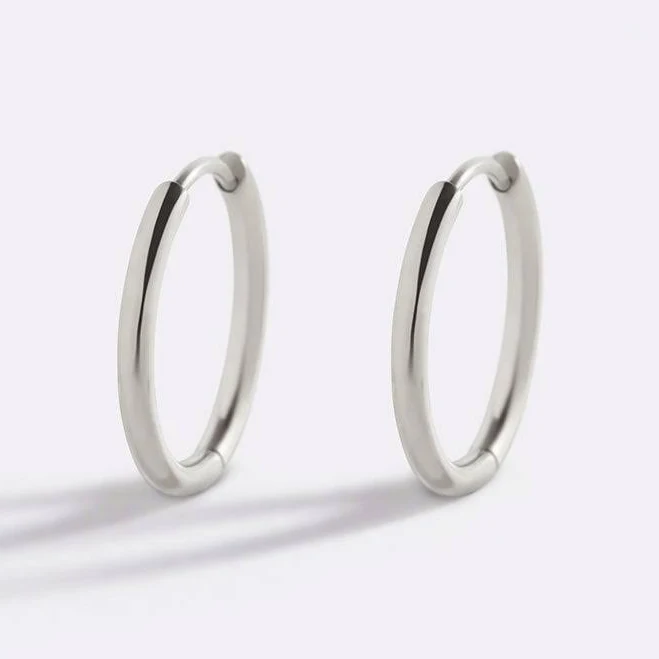 accessory Small Hoop Earrings Gold Inspirational Jewelry by Mint & Lily Mint & Lily $29