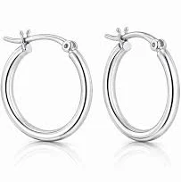 accessory Sterling Silver Classic Hoops nordstrom.com $26.99