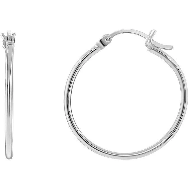 accessory Sterling Silver Primrose Hoop Earrings Kohl's $52
