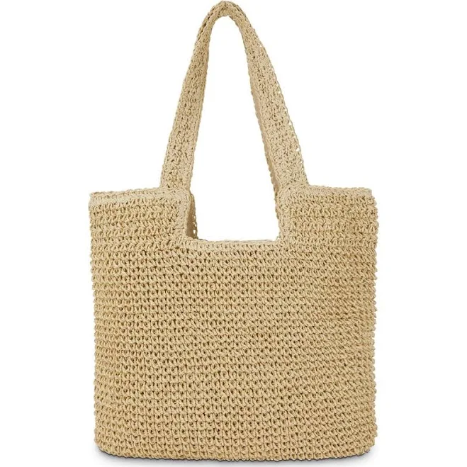 bag Straw Beach Tote Bag Temu $10.42