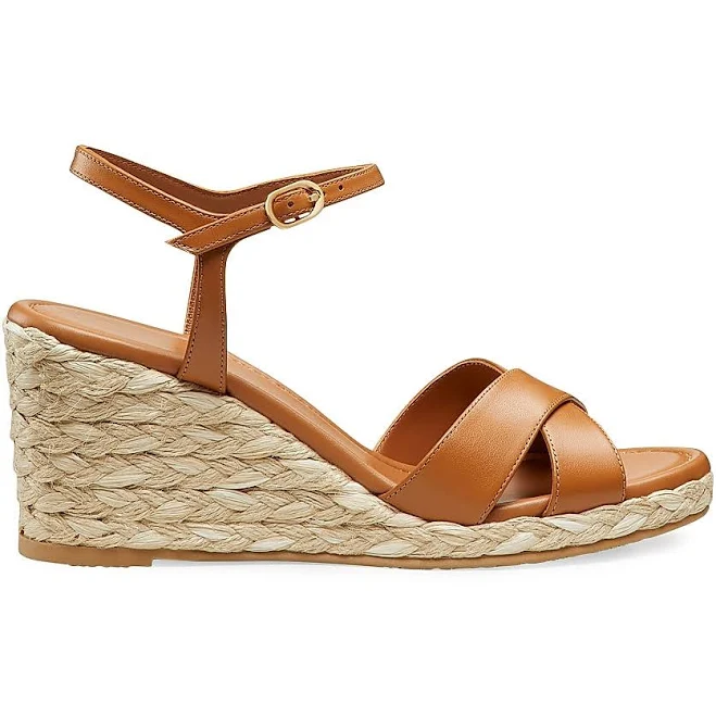 shoes Stuart Weitzman Women's Dayna Espadrille Wedge Sandals Saks Fifth Avenue $425