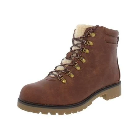 shoes Style & Co. Women's Maariah Lace-Up Lug Sole Ankle Boots Walmart - Dress My Best $51.11