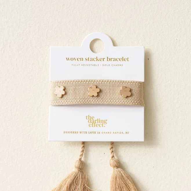 accessory The Darling Effect Woven Stacker Bracelet Fox & Fig $18.5