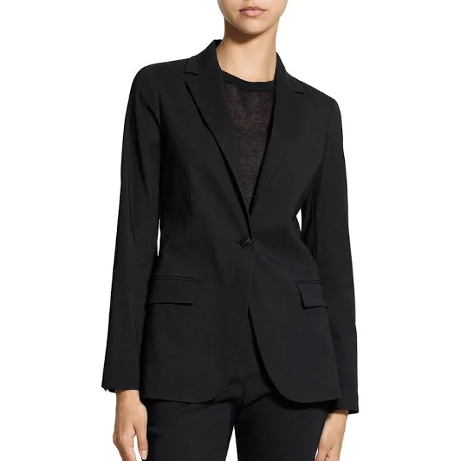outerwear Theory Women's Good Linen Staple Blazer Nordstrom $485