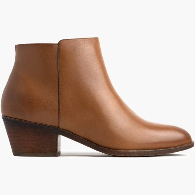 shoes Thursday Boot Company Women's Leather Downtown Bootie Thursday Boot Company $148