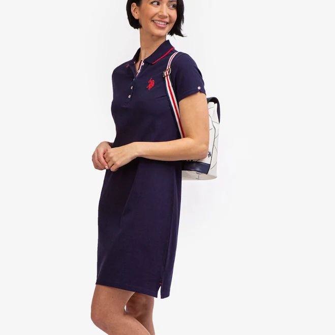 dress U.S. Polo Assn. Women's Tipped Polo Dress U.S. Polo Assn. $17.99