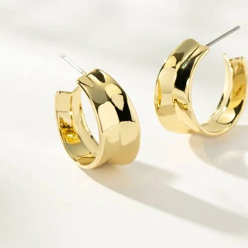 accessory Uncommon James Bold Balance Hoop Earrings Uncommon James $48