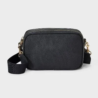 bag Universal Thread Double Zip Camera Crossbody Bag Target $30