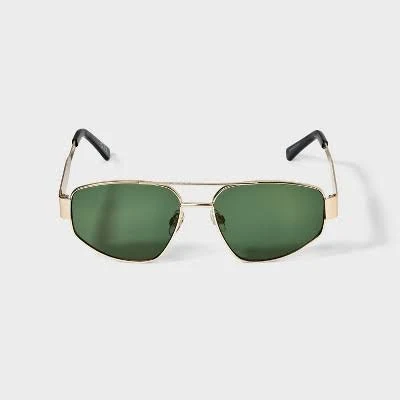 accessory Universal Thread Women's Shiny Metal Aviator Sunglasses Target $18