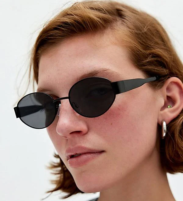 accessory Urban Outfitters Women's Agent Slim Oval Sunglasses Urban Outfitters $15