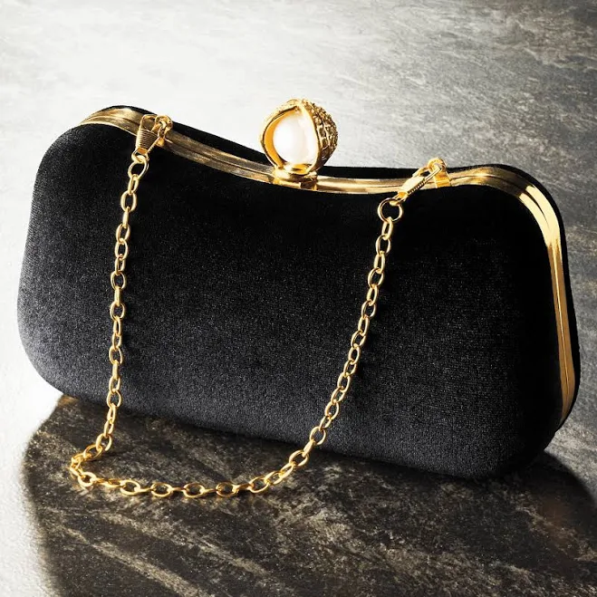 bag Velvet Clutch Montgomery Ward $54.99