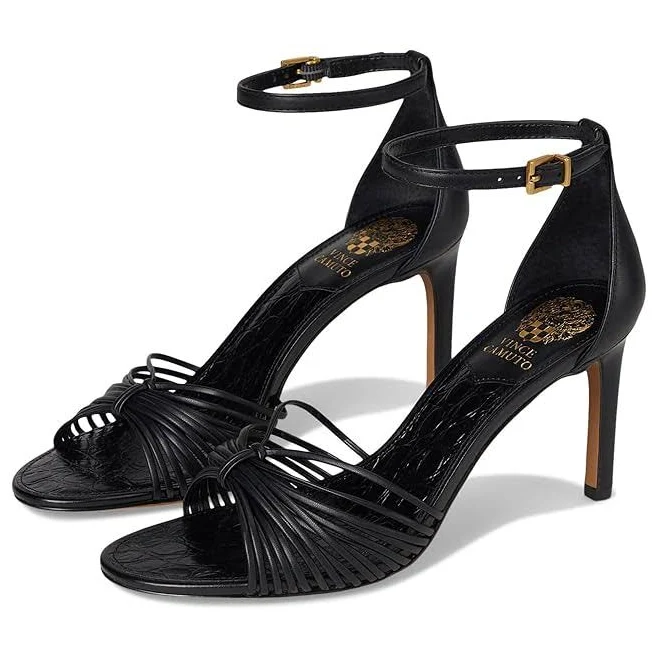 shoes Vince Camuto Women's Blaine Strappy Band Ankle Strap Sandals Zappos.com $111.07