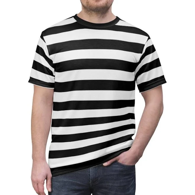 top Vintage 90s Crewneck Short Sleeve Striped T-Shirt Etsy - Starcovedesign $38.14