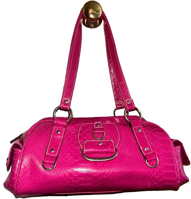 bag Vintage Hot Pink Baguette Style Shoulder Bag eBay $40