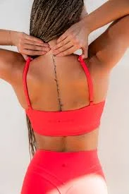 top Vitality Pulse Bandeau Bra - Neon Coral Vitality $41