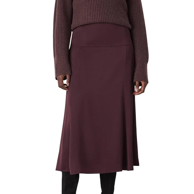 skirt Whistles Women's High-Rise Bias-Cut Satin Midi Skirt Bloomingdale's $199