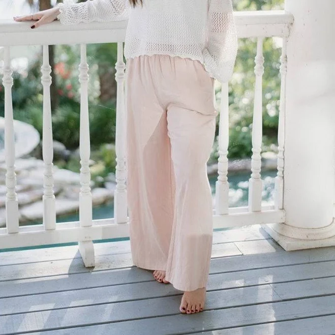 pants Wide Leg Linen Pants Select Trends Boutique $62