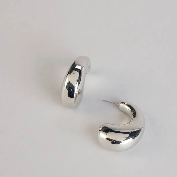 accessory Windsor Everyday Chic Chunky Hoop Earrings Windsor $9.9