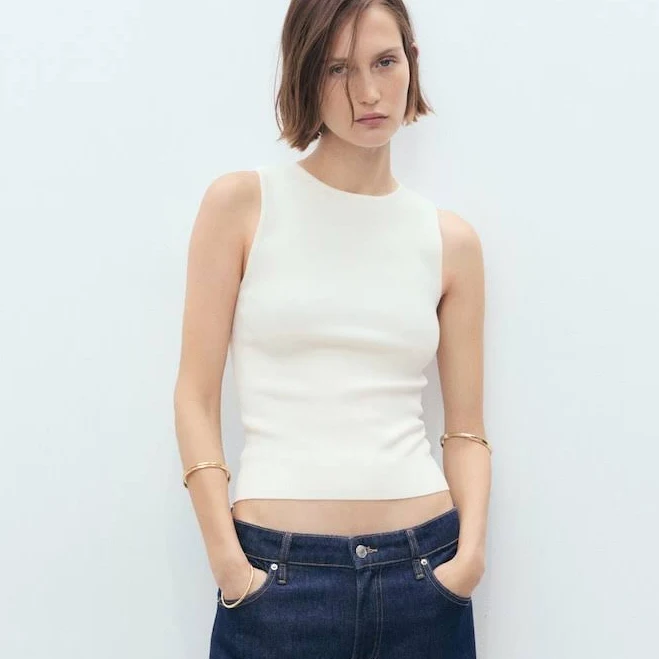 top Woman MANGO Fine-knit top shop.mango.com $19.99