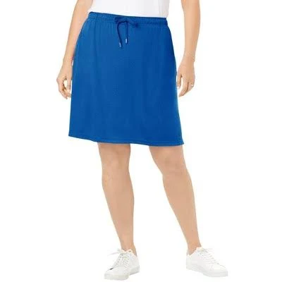maxi skirt Woman Within Plus Size Sport Knit Skort Target $26.99