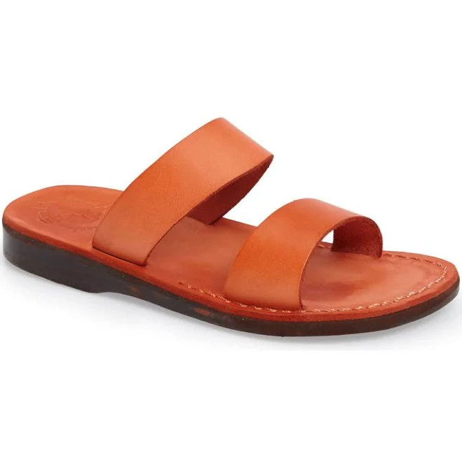 shoes Women's Aviv Leather Wide Strap Sandal Jerusalem Sandals $77.95