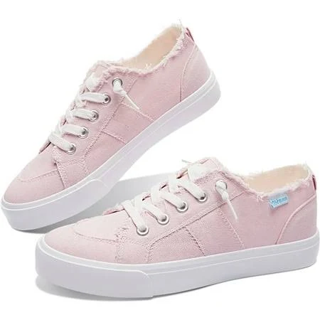 shoes Women's Canvas Slip-On Sneakers Walmart - Obtaom Shoes $22.99