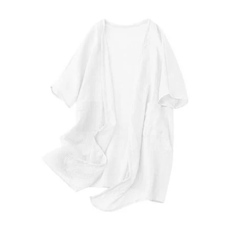 cover-up Women's Casual Loose Open Front Sheer Chiffon Cardigan Walmart - Cxenplz $9.99
