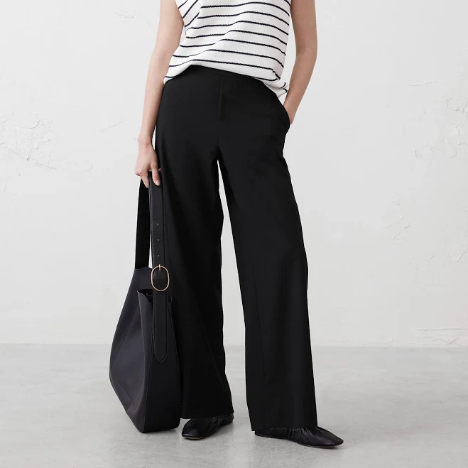 bottoms Women's Hayden Wide-Leg Pant Banana Republic Factory $50