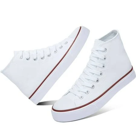shoes Women's High Top Canvas Tennis Shoes Walmart - AOMAIS SHOES $22.99
