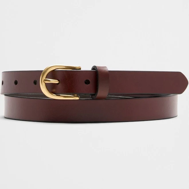 accessory Women's Leather Trouser Belt Banana Republic Factory $36