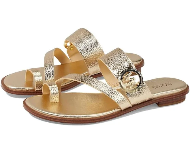 shoes Women's Michael Kors 'Mmk' Vera Toe-Ring Slip-On Sandals Zappos.com $99.5