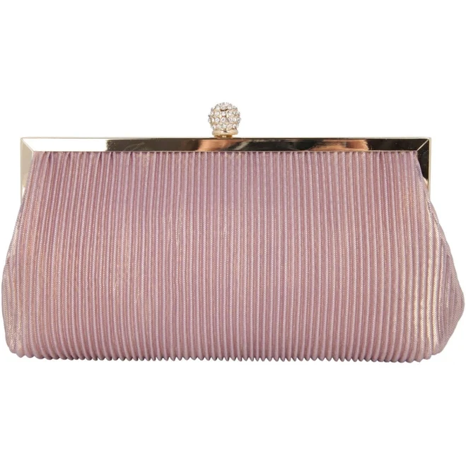 bag Women's Nina Aneka Pleated Shine Clutch Macy's $52.5