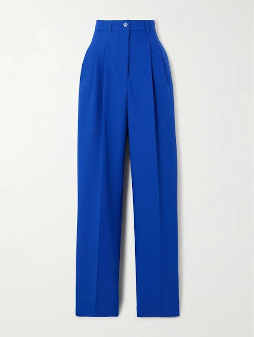 trousers Women's Pleated Twill Straight-leg Pants NET-A-PORTER $200