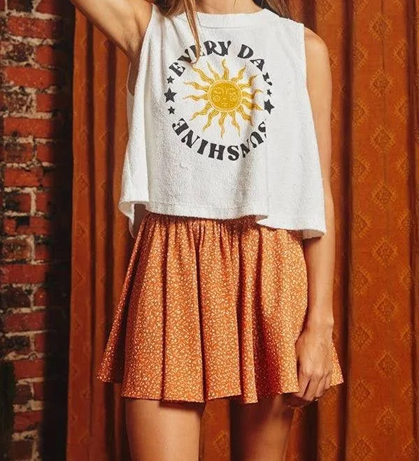skirt Y2K Ditsy Floral Mini Skirt A Little Bird Boutique $18