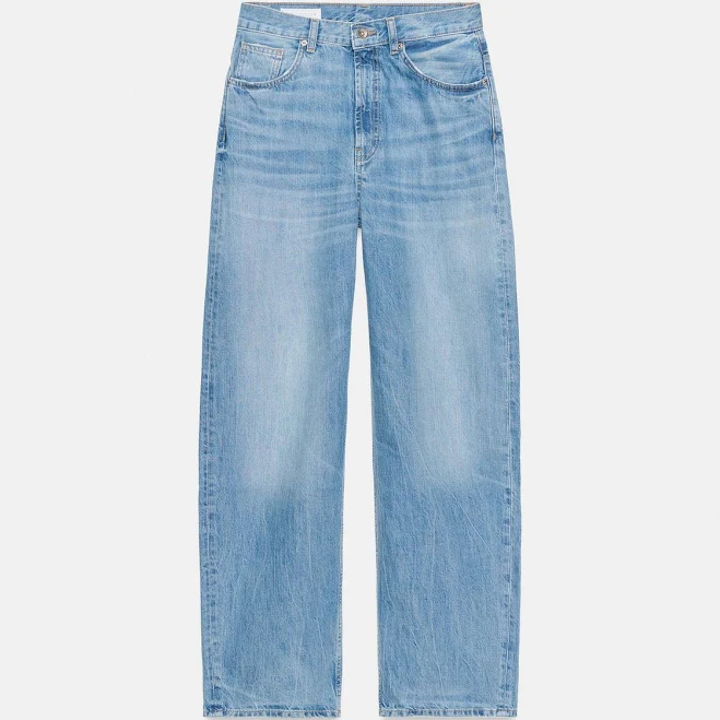 bottom Zara Trf Hi-Rise Straight Leg Jeans Zara USA $41.94
