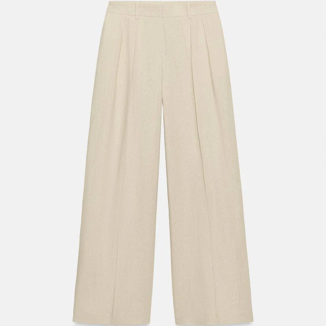 pants Zara Wide Leg Linen Pants Zara USA $59.9