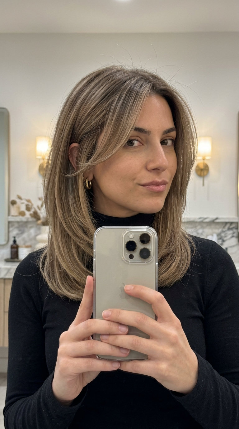 Sandy Beige Bronde Hair Color 2026 long sandy beige bronde with ash brown & beige highlights, balayage, for summer hair color ideas 2026