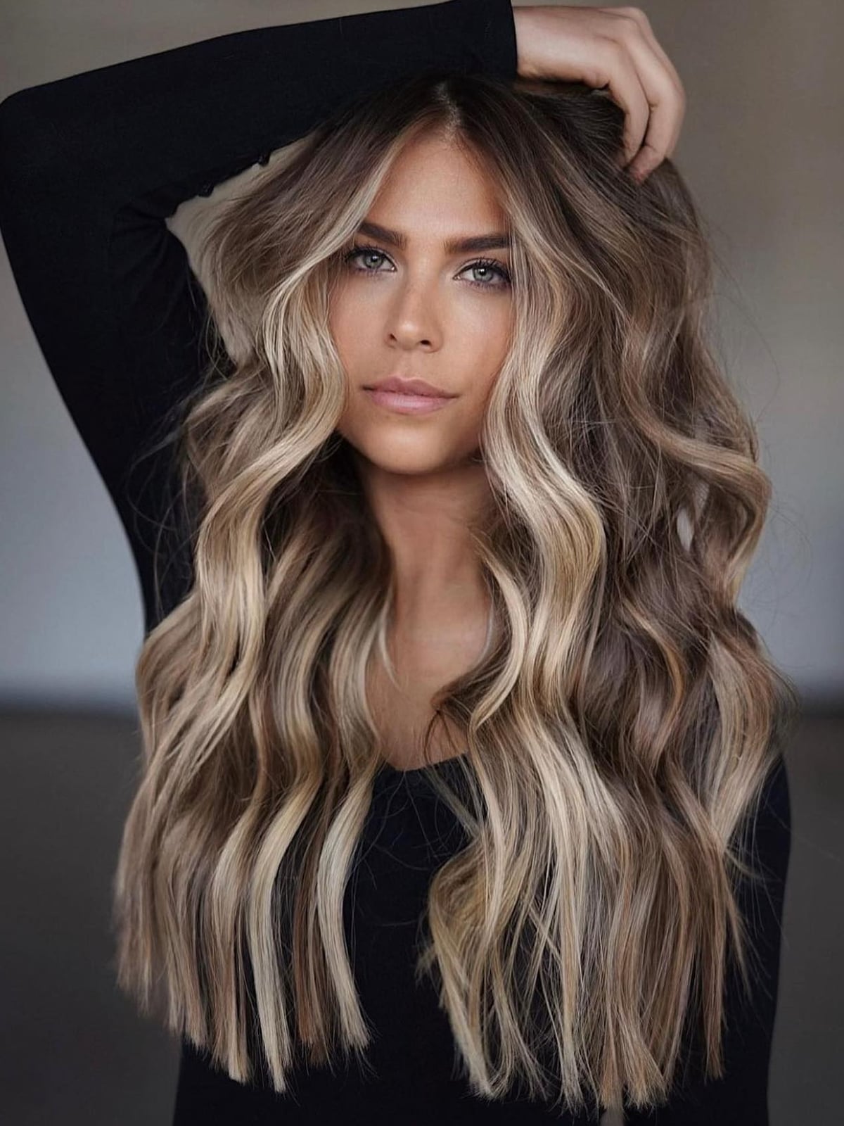 Mid-Back Ash Blonde Balayage — Simple Balayage