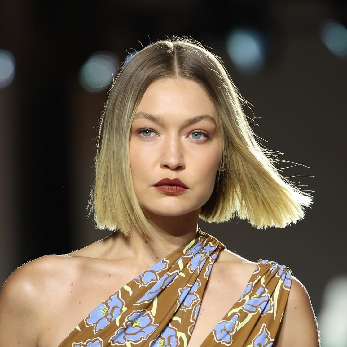 Ash Blonde Bob With Subtle Highlights — Simple Blunt Bob