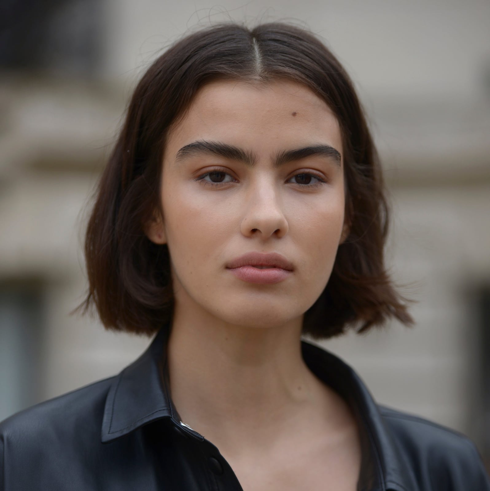 Sleek Dark Brown Collarbone Bob — Simple Bob Hairstyles