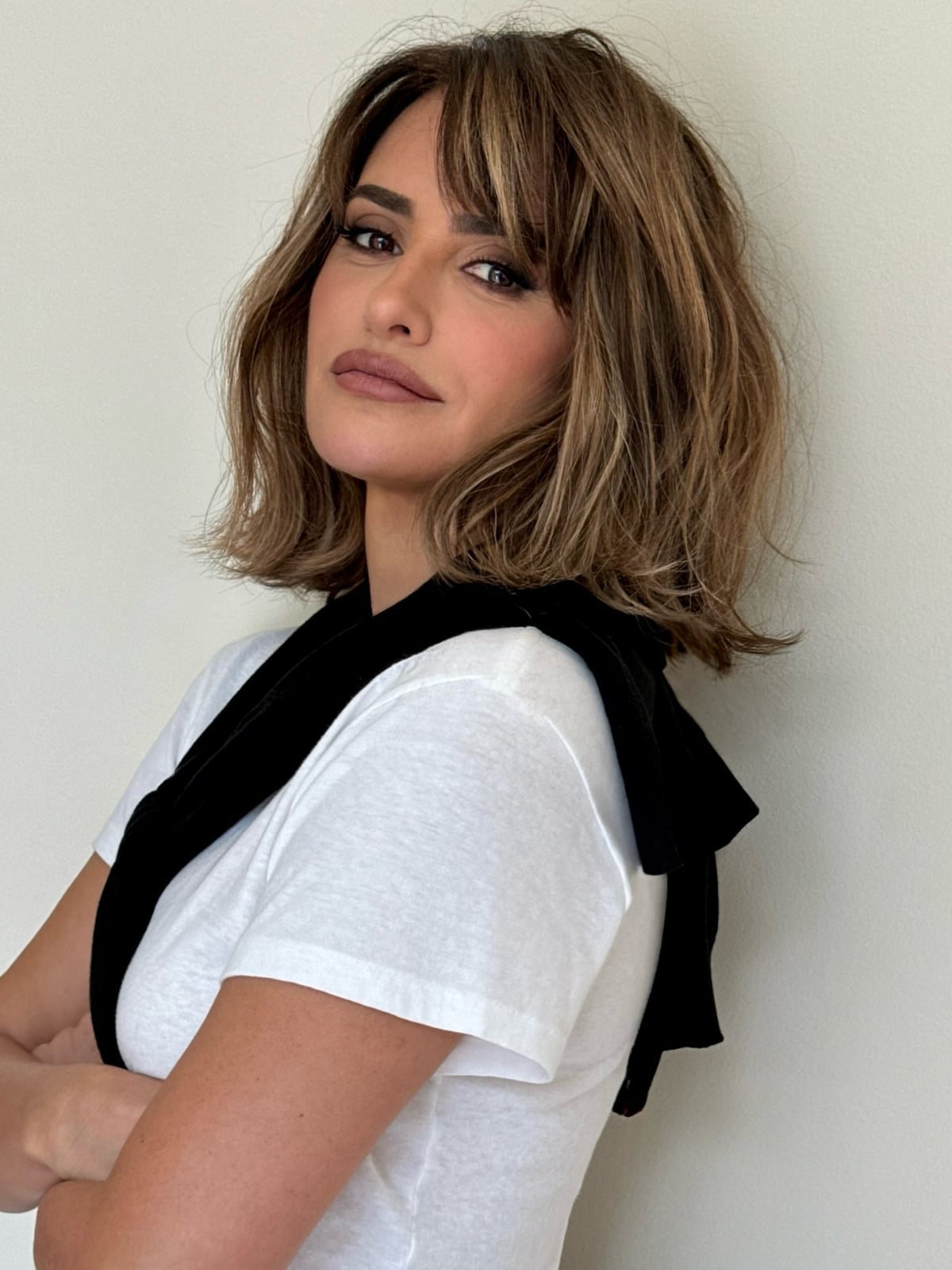 Textured Brunette Bob With Choppy Bangs — Simple Bob Hairstyles