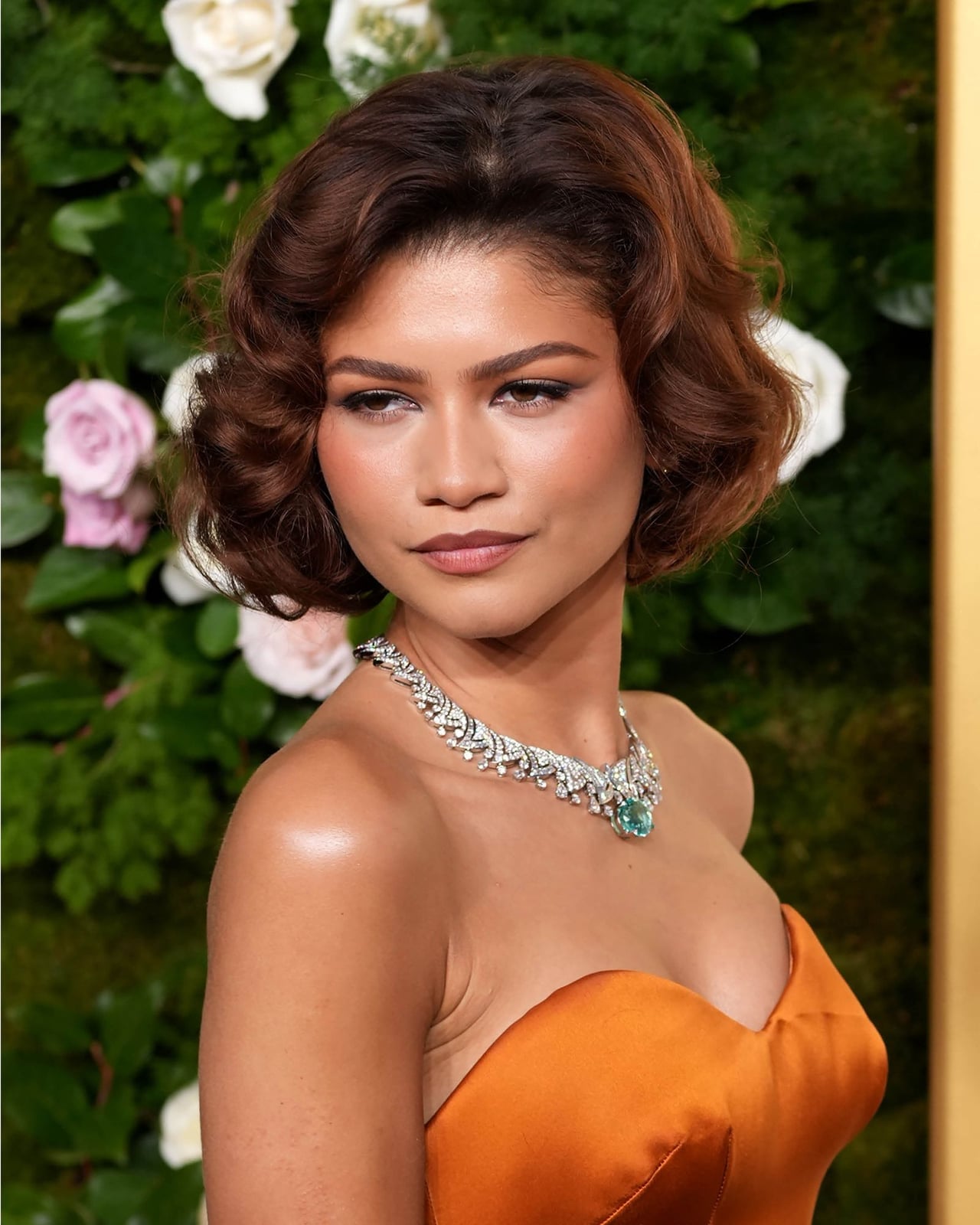 Voluminous Medium Brown Bob With Wispy Bangs — Simple Bob Hairstyles
