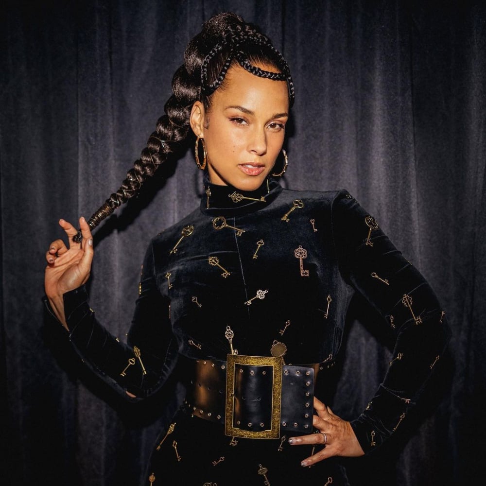 Mid-Back Ponytail With Intricate Braid Detail — Simple Braided Ponytail Hairstyles Black