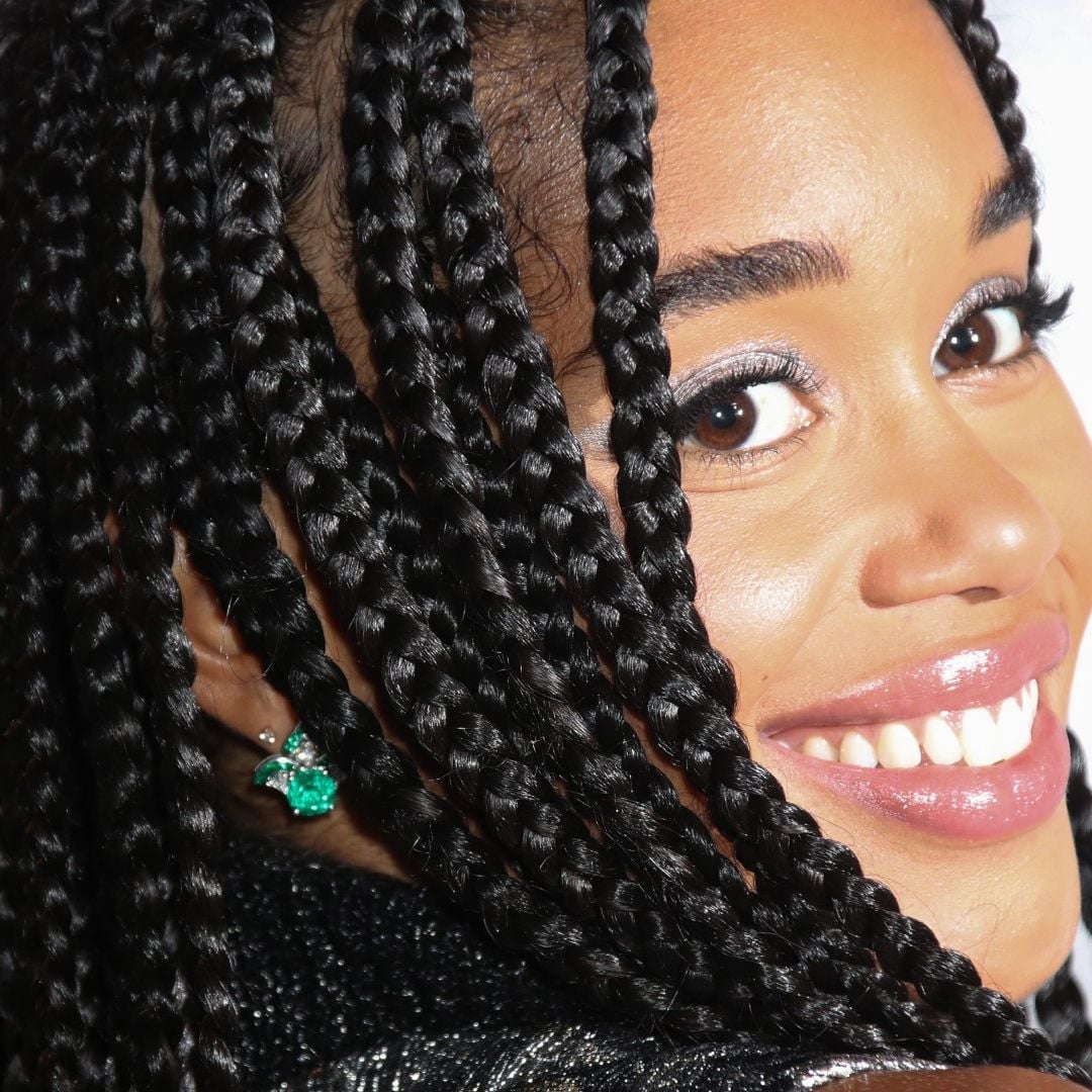 Mid-Back Dense Coily Braids — Simple Braids for Black Women
