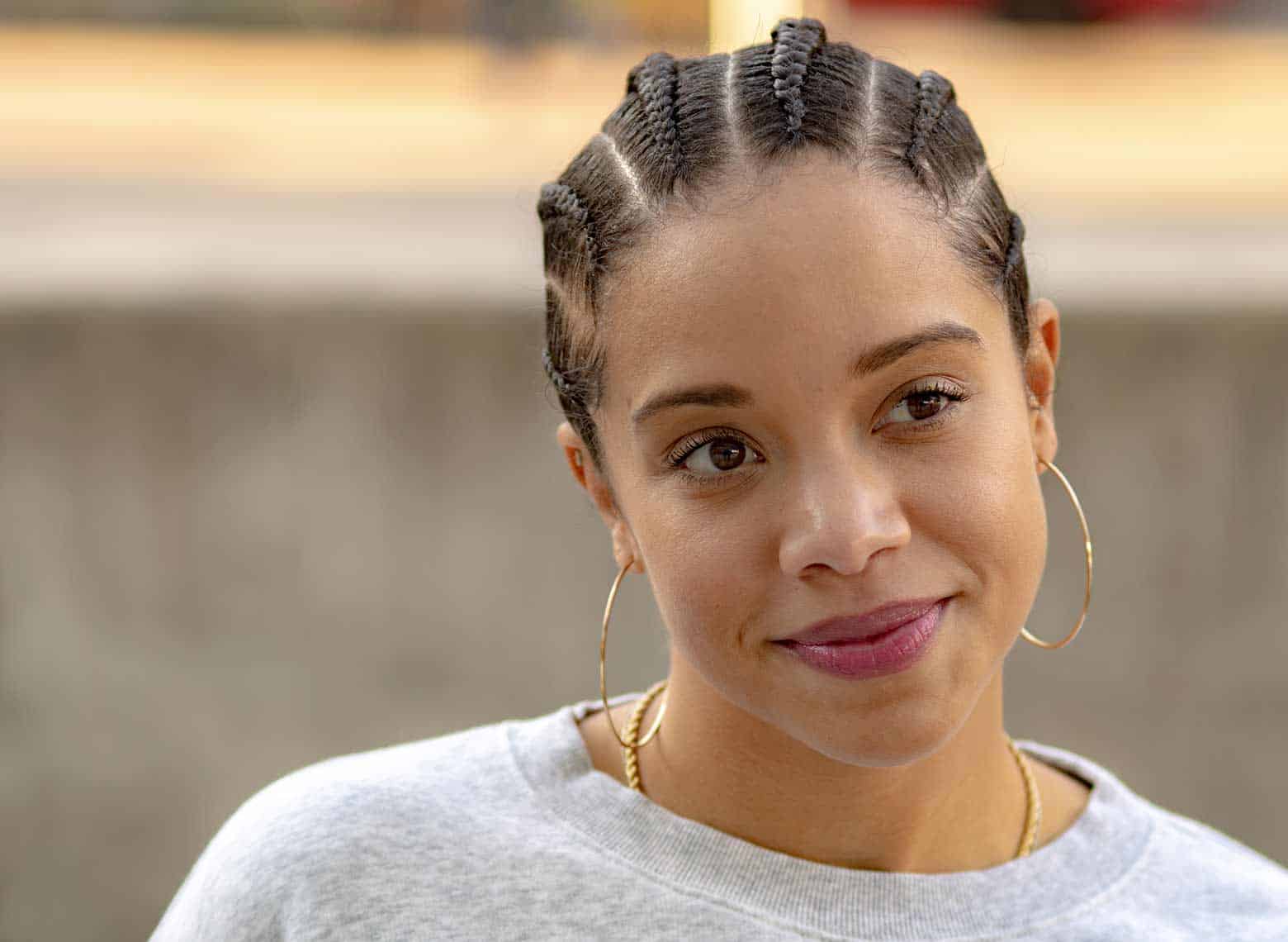 Shoulder Length Neat Braids — Simple Braids for Black Women