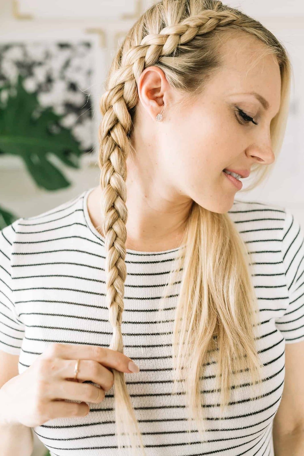 Dutch Braid With Loose Waves Dutch Braid With Loose Waves — Simple Braids on Top