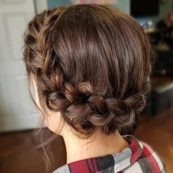 Cornrows With Braided Pigtails Cornrows With Braided Pigtails — Simple Braids on Top