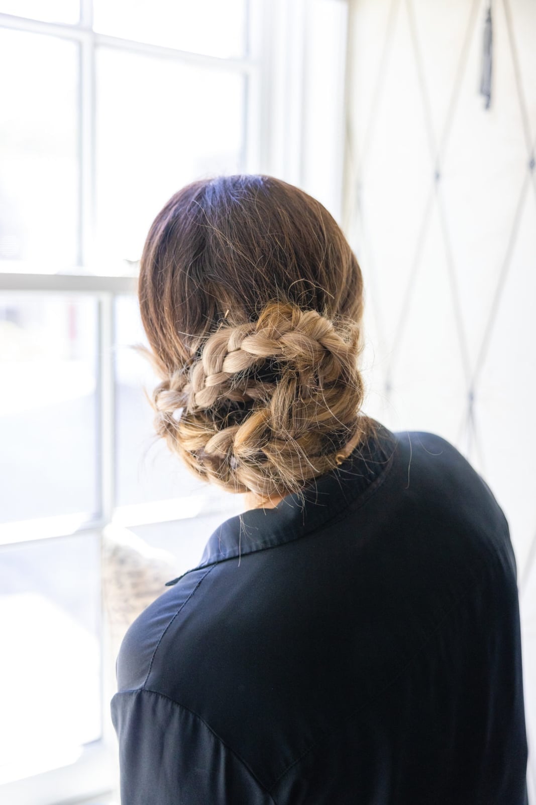 Double Braided Bun Tutorial, Mid-Back — Simple Bun Braids