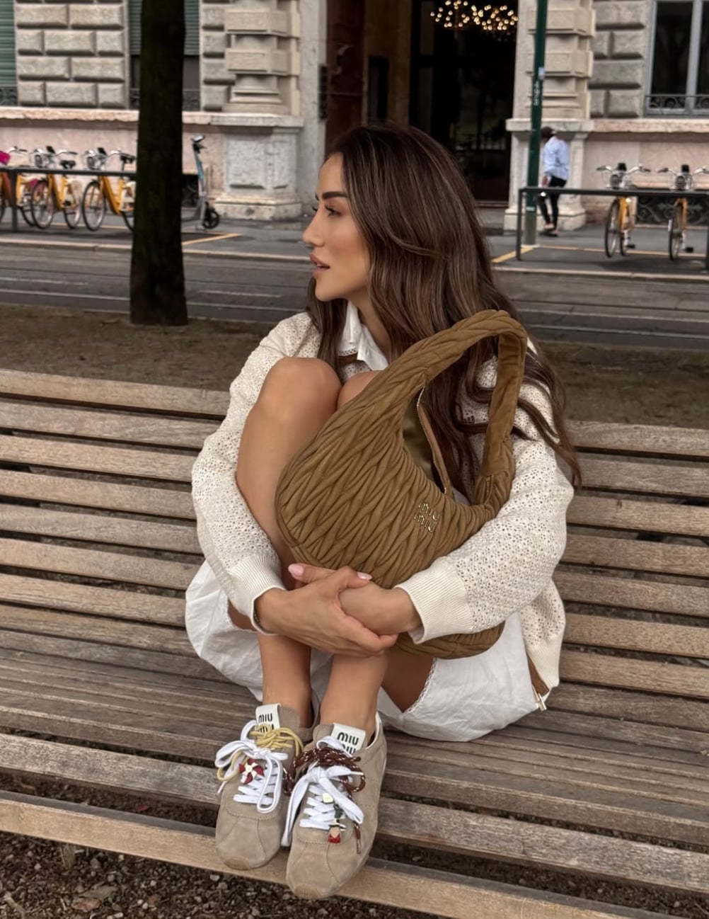 Cream Cardigan Over White Dress Cream Cardigan Over White Dress — Simple Cardigan Outfits Ideas
